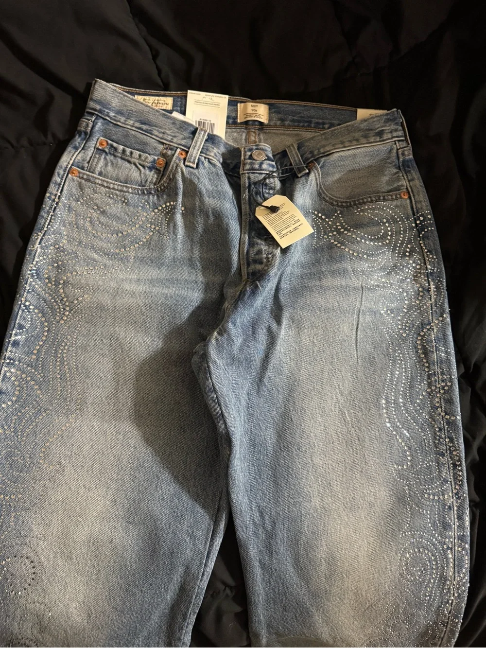 Levi’s X Beyoncé 90s midrise straight leg jean